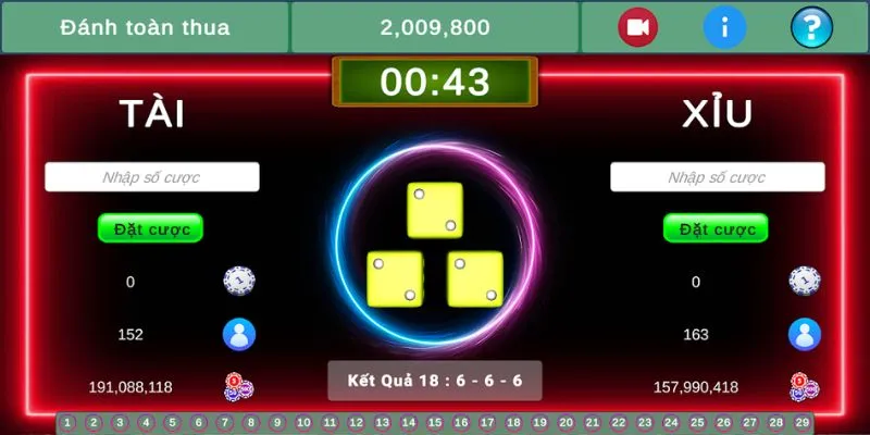 Ý nghĩa của các cửa cược trong cách chơi tài xỉu